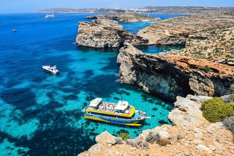 From Bugibba: Blue Lagoon Afternoon Swim with Sunset Cruise - The Sum Up