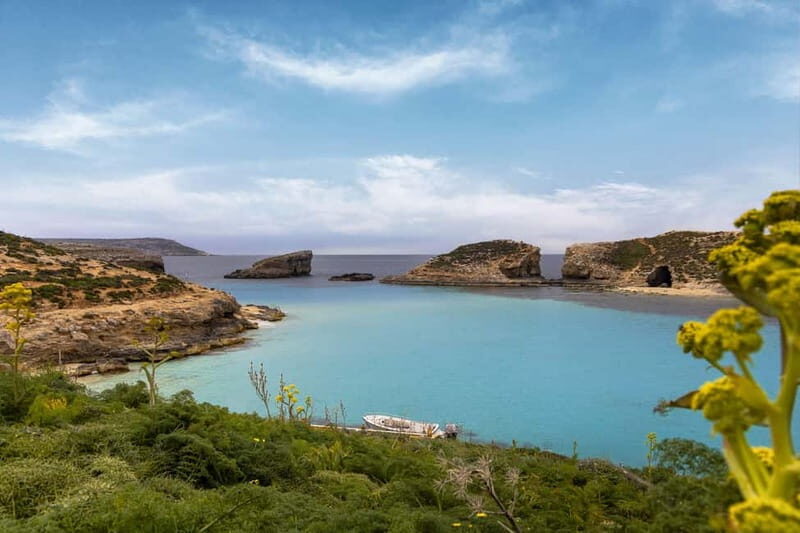 From Bugibba: Comino Blue Lagoon Return Trip (CMO) - Exploring Malta’s Coastline from Bugibba