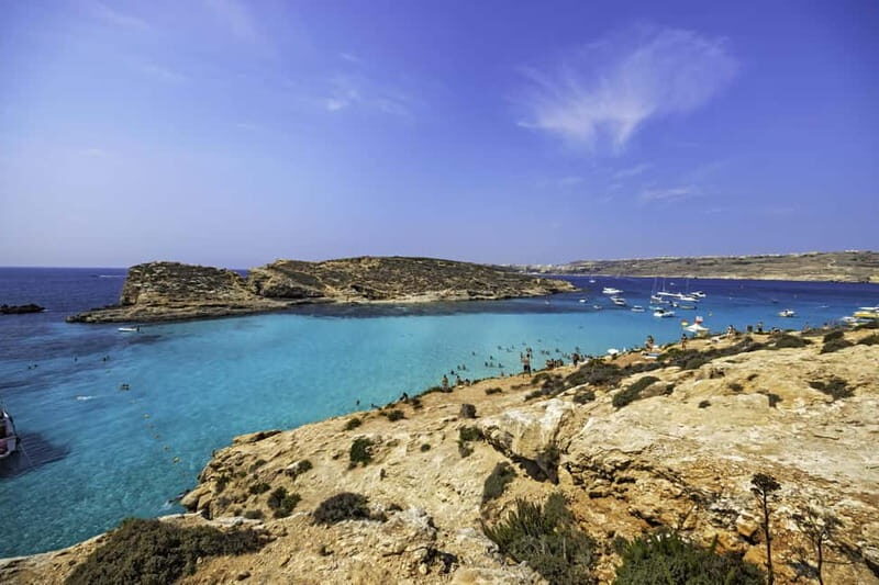 From Bugibba: Comino Blue Lagoon Return Trip (CMO) - The Scenic Journey and Onboard Comfort