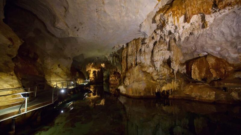 From Cala Gonone: transfer to the Bue Marino Caves - Learning About the Cave’s Past