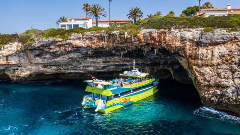 From Calas de Mallorca: Scenic Glass Bottom Boat Tour - From Calas de Mallorca: Scenic Glass Bottom Boat Tour