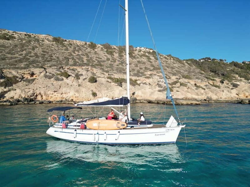 From can Pastilla : Sailing boat trip with Food & Drinks - The Water Toys and the Fun Factor