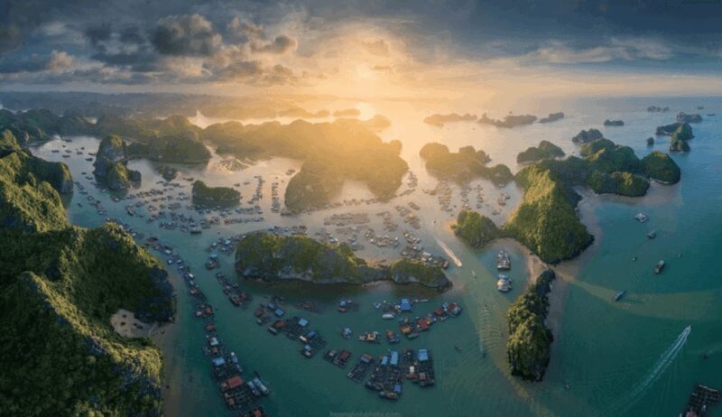 From Catba: Lan Ha Bay - Serenity Premium Cruise with Lunch - Key Points