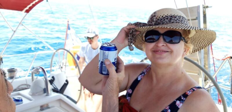 From Chania: Fully Private Sailing Cruise with Meal & Drinks - What It Feels Like Onboard