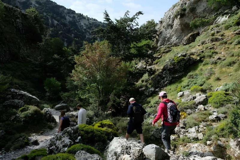 From Chania: Imbros Gorge Hike&Authentic Culinary Experience - The Mountain Taverna Experience
