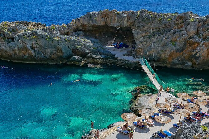 From Chania private trip to Spili-Kourtaliotiko-Kalypso beach - Key Points
