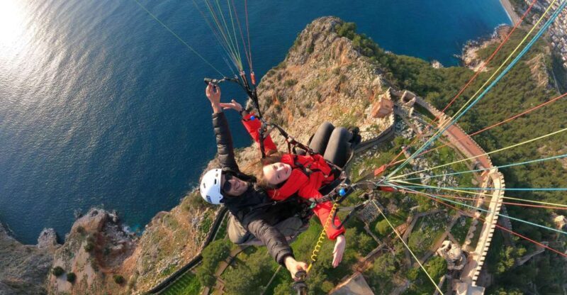 From city of Side Alanya Paragliding - From City of Side Alanya Paragliding: A Thrilling Flight with Scenic Views