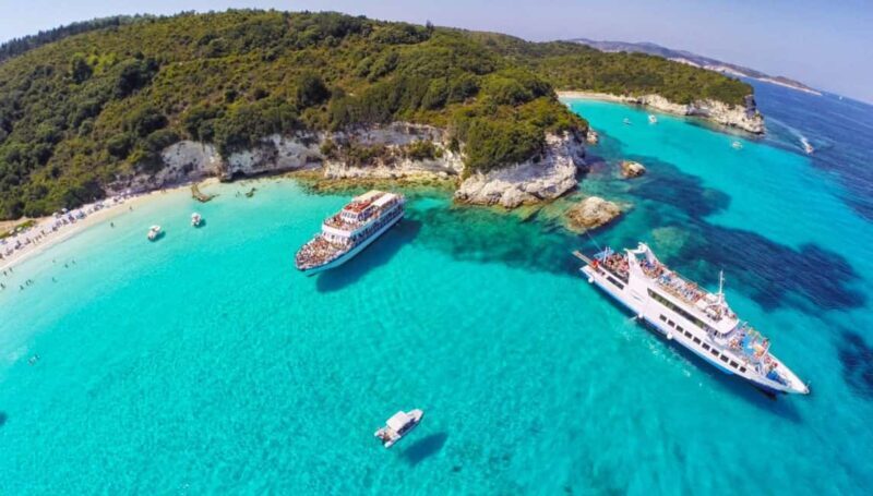 From Corfu Island: Antipaxos & Paxos Blue Caves Boat Cruise - A Detailed Review of the Ionian Cruises Paxos & Antipaxos Blue Caves Tour