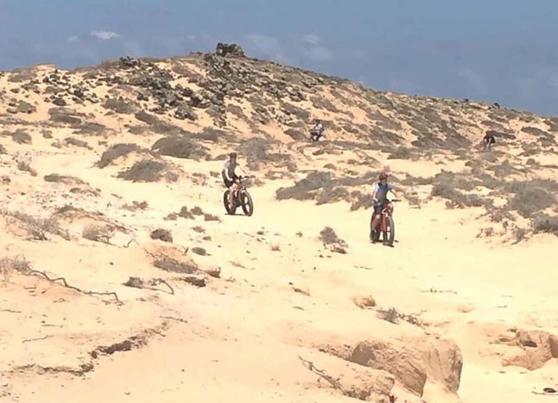 From Corralejo: Fuerteventura Guided E-Bike/E-scooter Tour - An Exciting Way to Explore Fuerteventura’s Unique Terrain