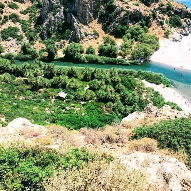 From Crete: Kourtaliotiko Gorge & Preveli Tour - Key Points