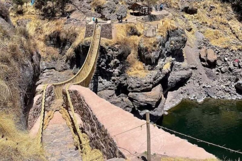 From Cusco: Inka Suspension Bridge Qeswachaca - Qeswachaka - Key Points