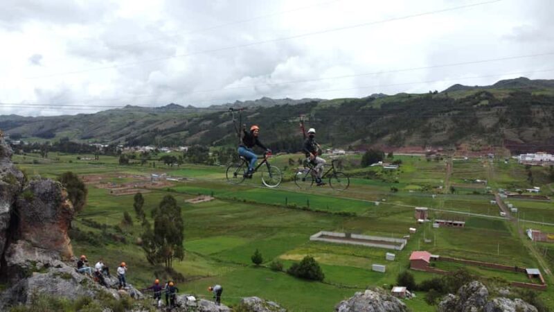 From Cusco: Via Ferrata, Bike Zipline and Rappel - Sky Biking Over the Sacred Valley