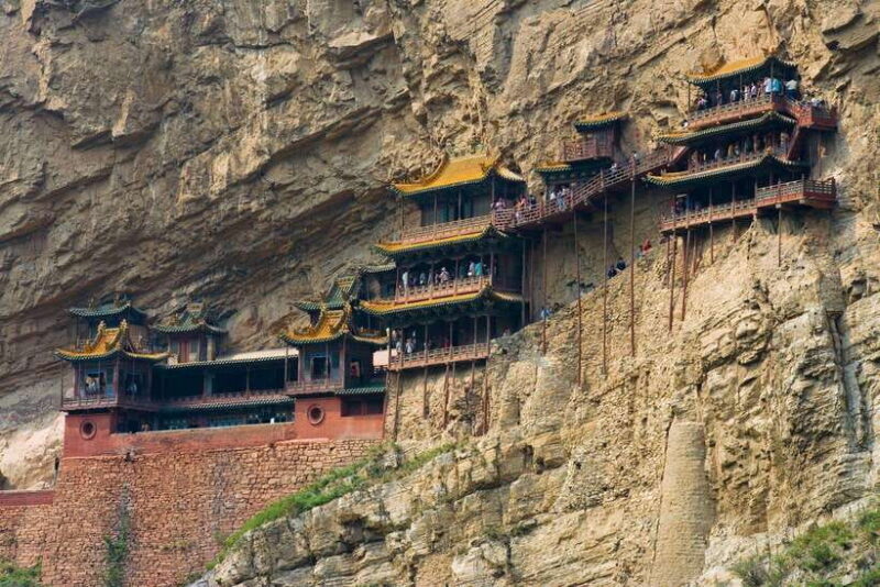 From Datong: Yungang Grottoes and Hanging Temple Day Tour - Key Points