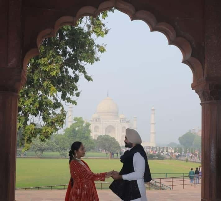 From Delhi: By Express Train, Taj Mahal & Agra Fort Trip. - Visiting the Taj Mahal: The Crown Jewel of India