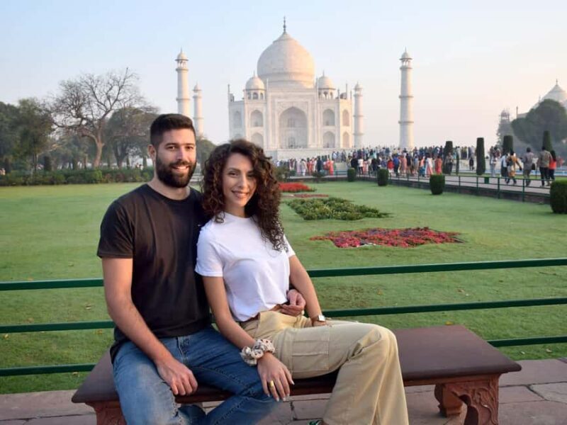 From Delhi: Overnight Agra Tour (Sunset & Sunrise Taj View) - Key Points