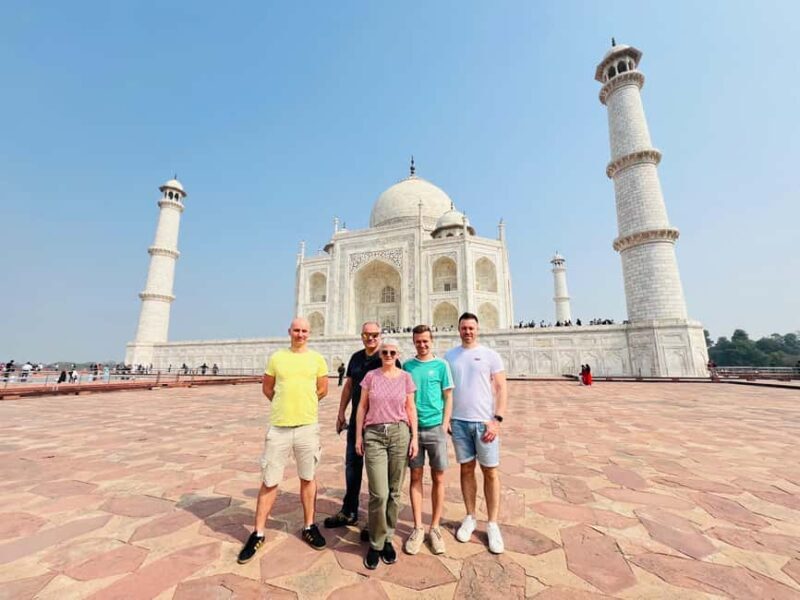From Delhi: Private Taj Mahal & Agra Tour with 5-star Lunch - Exploring the Taj Mahal and Agra Fort in Detail