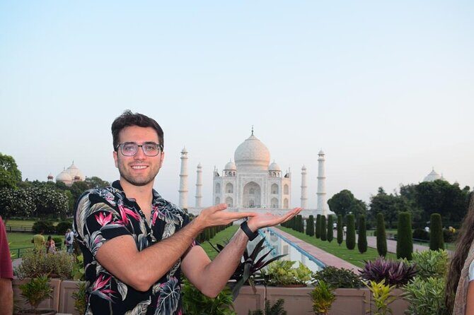 From Delhi: Sunrise Taj Mahal Tour With Elephant Conservation - Key Points