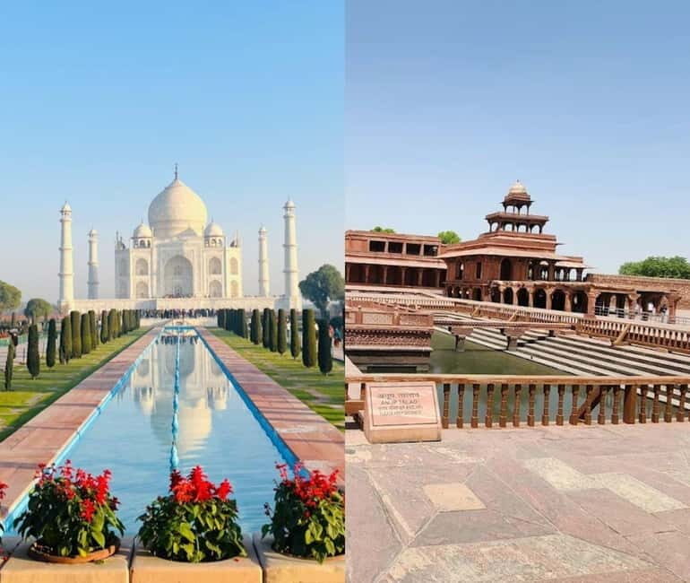 From Delhi: Taj Mahal & Agra Day Trip with Fatehpur Sikri - Key Points