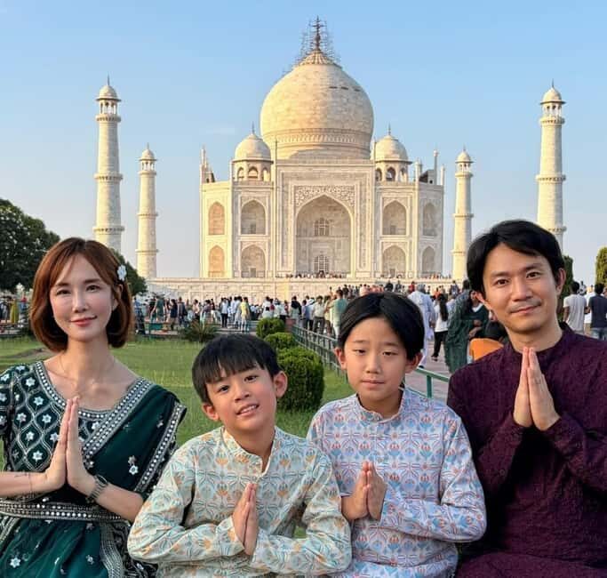 From Delhi : Taj Mahal & Agra Private Day Trip with 5* Meal - Key Points