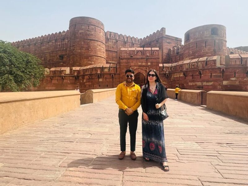 From Delhi: Taj Mahal Sunrise & Agra Tour with Tickets - Exploring Agra Fort: A Fortress with a View