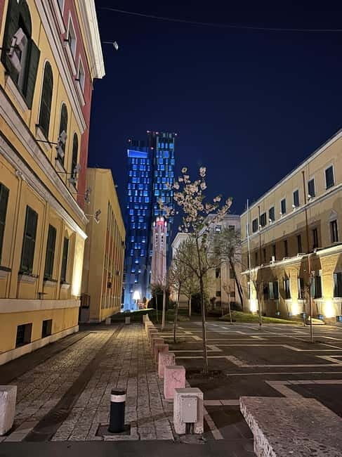 From Durres/Golem : Lights of Tirana by Night - FAQ