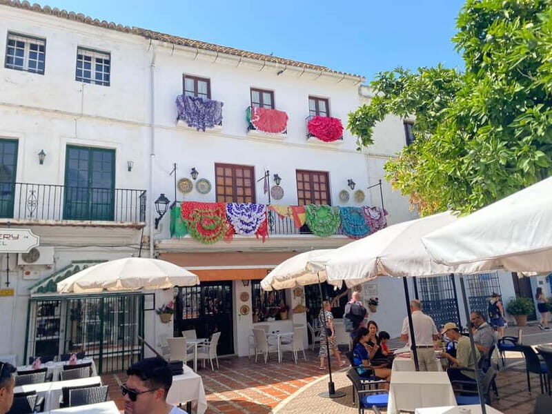 From Estepona, Mijas, Marbella: Marbella Tour Private Transport Tapas Drinks - Exploring Marbella’s Old Town