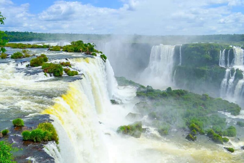 From Foz do Iguaçu: Brazilian Side of the Falls with Ticket - Food, Shopping, and Extra Options
