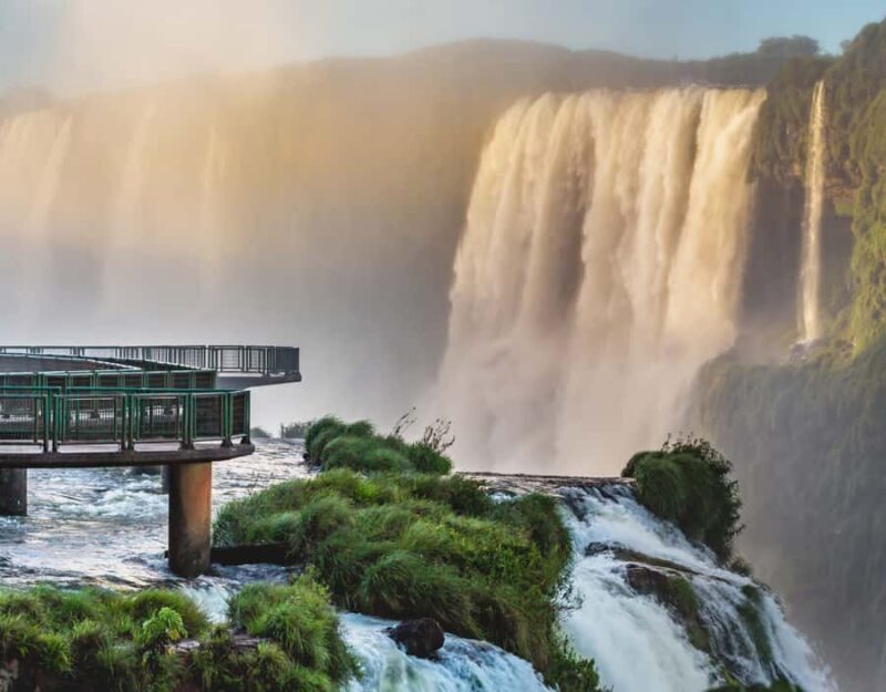 From Foz do Iguaçu: Sunrise at the Iguazu Falls - Discovering the Magic of Sunrise at Iguazu Falls