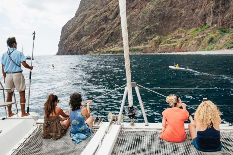 From Funchal: Cabo Girao Sunset Cruise on Luxury Catamaran - The Sunset Experience