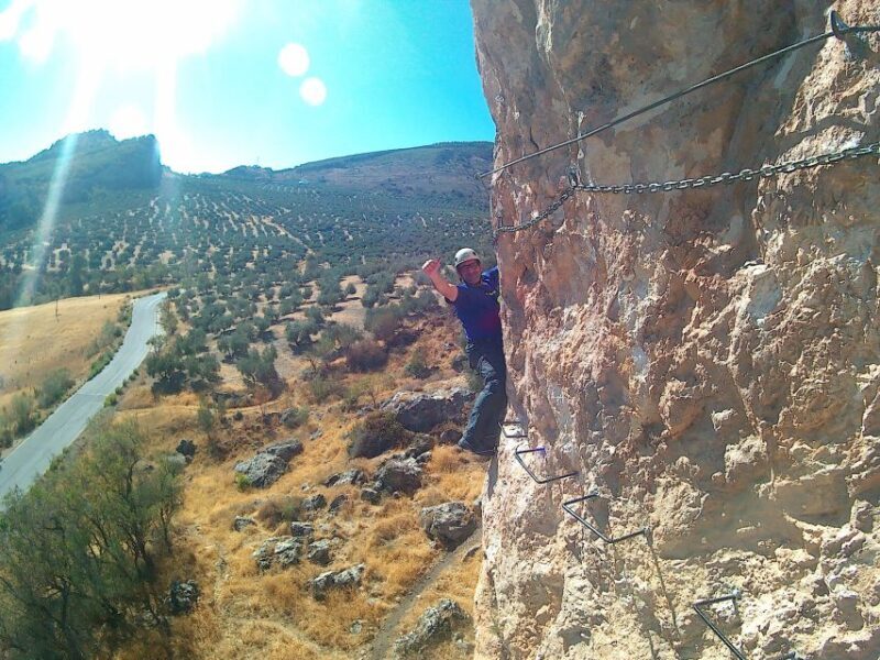 From Granada: 3-Hour Vía Ferrata in Moclín - Detailed Breakdown of the Itinerary