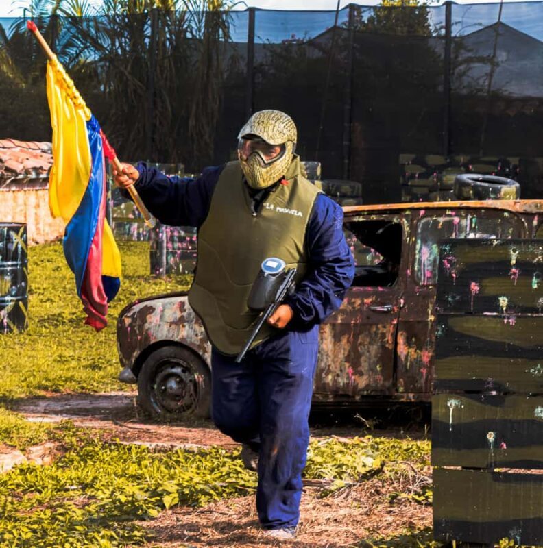 From Guatape: Pablo Escobar Mansion, Paintball & Boat Ride - Paintball Adventure