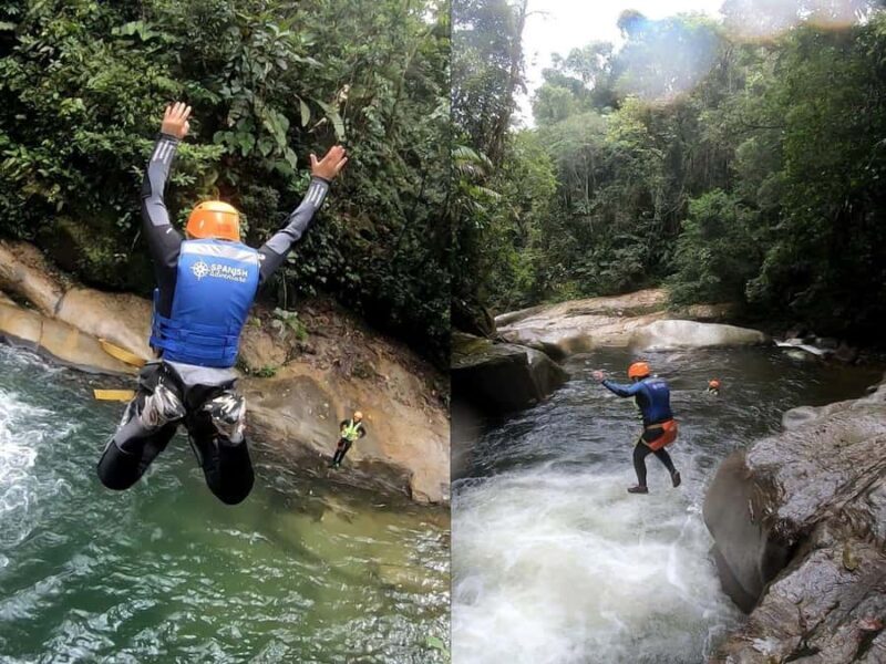 From Guatape: PARAGLIDING and Cristalline CANYONING - Key Points