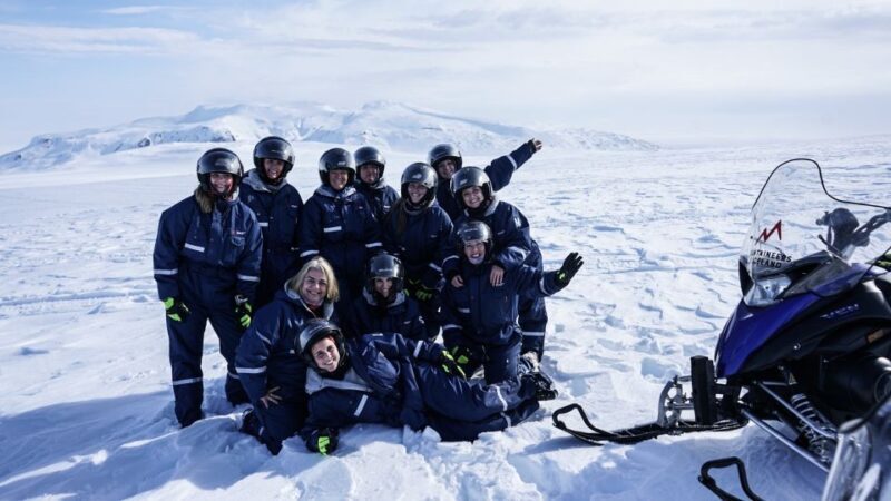 From Gullfoss: Langjökull Glacier Snowmobile Tour - An In-Depth Look at the Snowmobile Tour