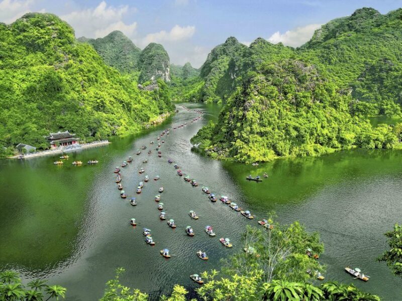 From Hanoi: Bai Dinh, Trang An, and Mua Cave Full-Day Tour - Key Points