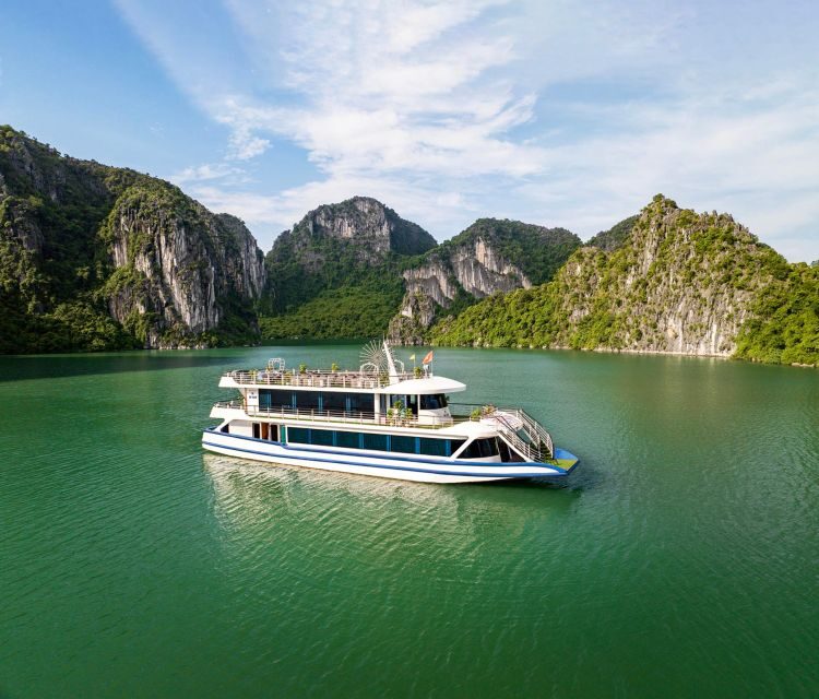 From Hanoi: Ha Long Bay 5-star Day Cruise with Buffet Lunch - Key Points
