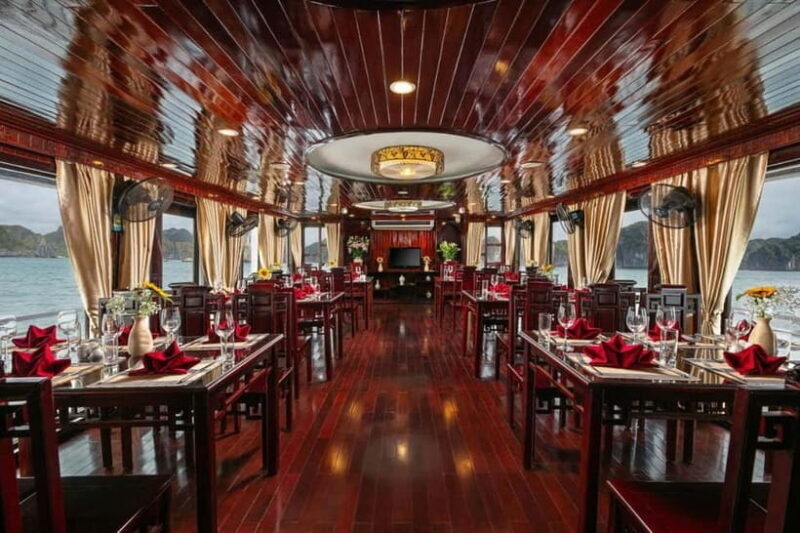 From Hanoi/Ha Long:La Regina 4 star cruise - Bai Tu Long Bay - The Sum Up