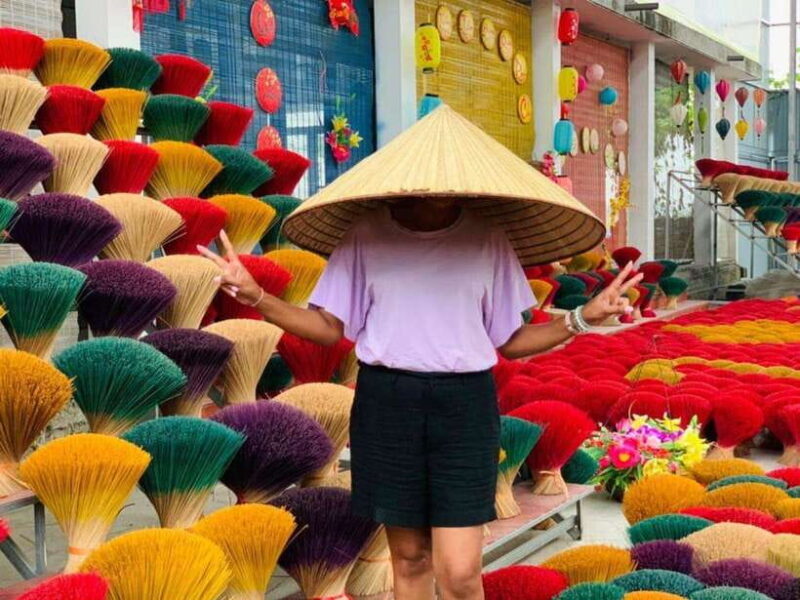 From Hanoi: Half-Day Tour to Incense & Hat Villages - Key Points