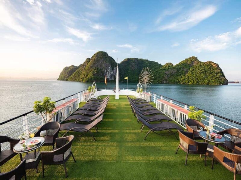 From Hanoi- Halong Bay on Luxury Day Cruise buffet lunch - Discovering Ha Long Bay on the Hercules Luxury Day Cruise