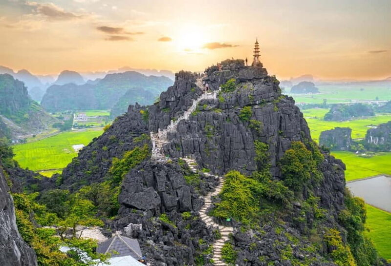 From Hanoi: Hoa Lu, Tam Coc, Mua Cave & Cycling in Ninh Binh - An In-Depth Look at a Day in Ninh Binh