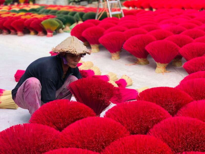 From Hanoi: Incense Village, Conical Hat and HaThai Art Tour - Frequently Asked Questions