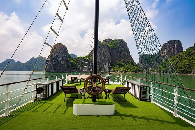 From Hanoi: Luxury 5-Star Halong Bay Day Cruise with Limousine - The Sum Up