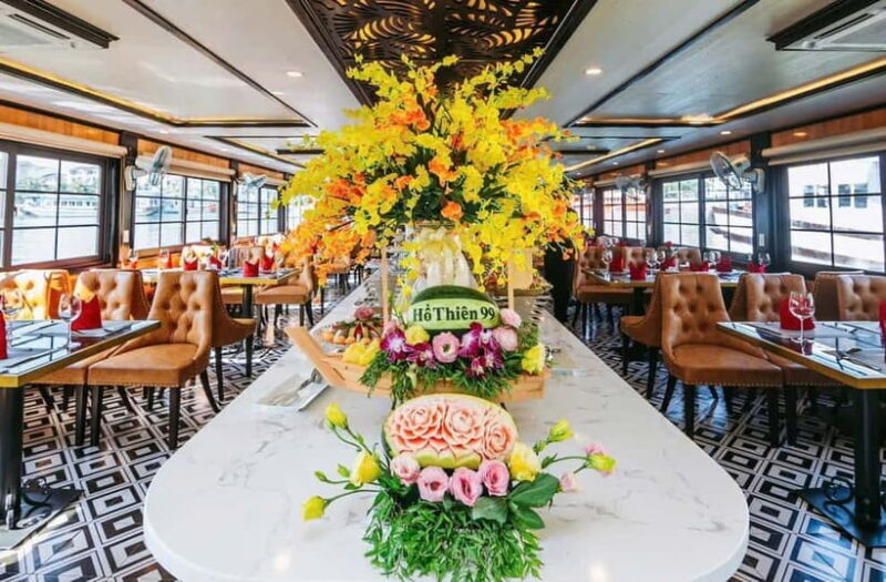 From Hanoi:All Inclusive 5-Star Day Cruise with Buffet Lunch - Key Points