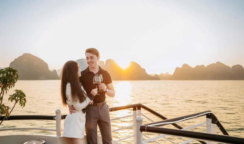 From Hanoi:All Inclusive 5-Star Day Cruise with Buffet Lunch - The Sum Up