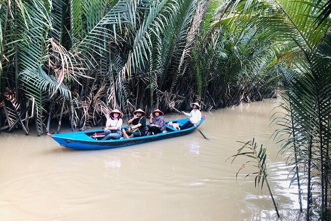 From HCM: Authentic Mekong Delta - Boat, TukTuk, Khot Cake Making - Transport and Logistics