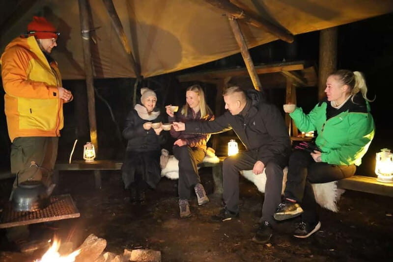 From Helsinki: Guided Forest Walk in the dark with campfire - Experience the Dark Season in Finland’s Forests: An Authentic Guided Walk Near Helsinki