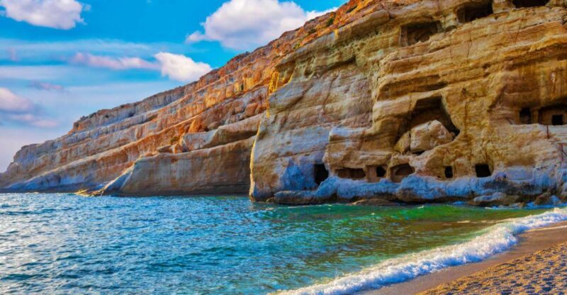 From Heraklion: Matala Hippie Beach, Relaxing Trip & Pickup - The Sum Up