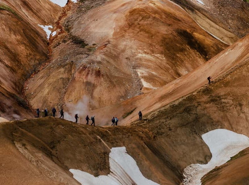 From Highland Base: Hike to the geothermal gem Hverabotn - From Highland Base: Hike to the geothermal gem Hverabotn