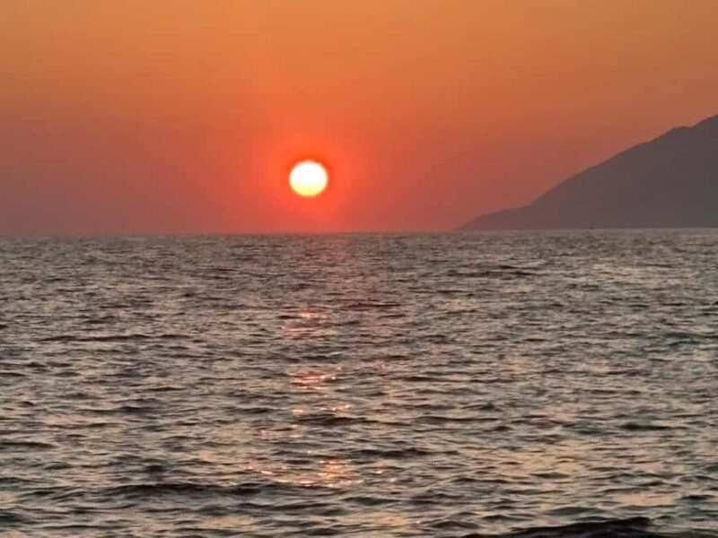 From Himara: Pirate's Cave Sunset Cruise with Music - The Music and Atmosphere