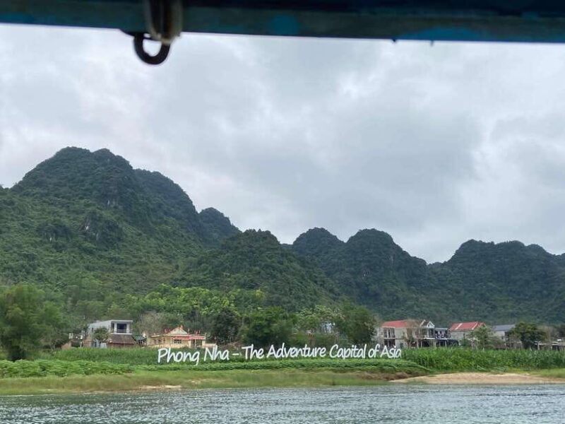 From Hue: Phong Nha Cave and La Vang Holy Land Day Trip - The Boat Ride to Phong Nha Cave