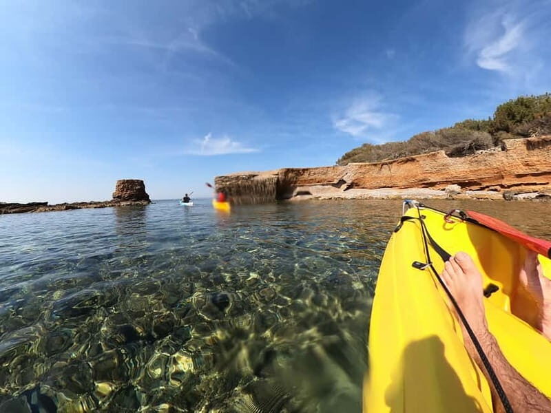 From Inmood Hotel Alcanada. Kayaking Guided Route Island - Key Points